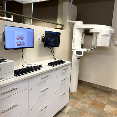  Image of dental technology at East Village Dental Centre.